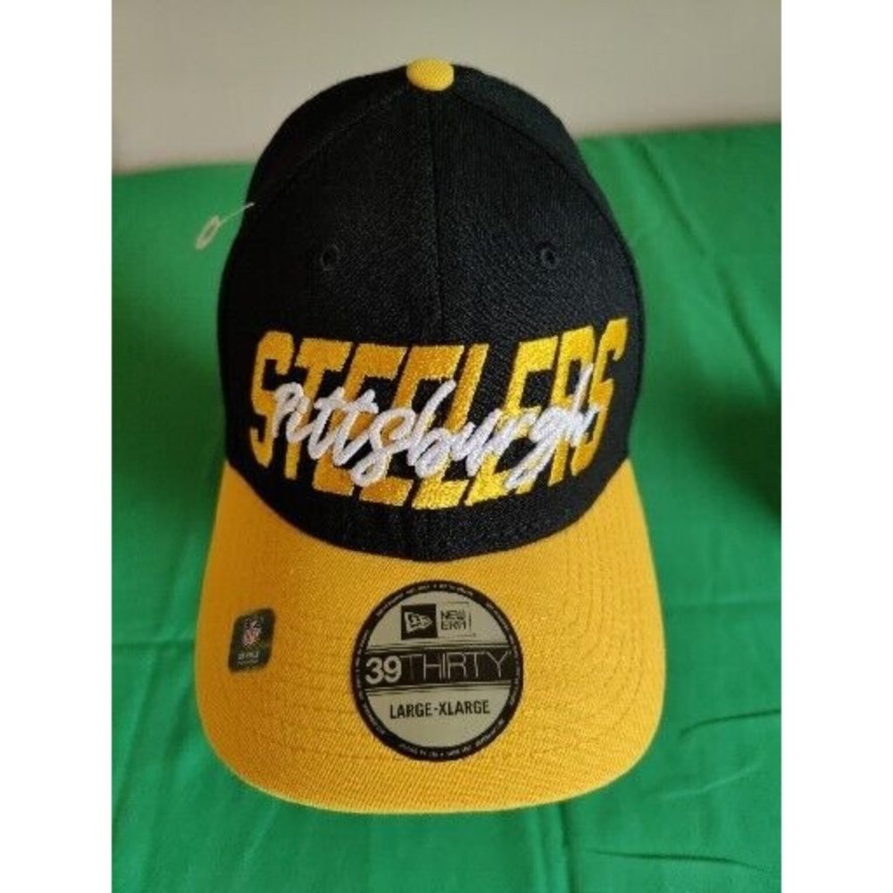 New Era 39Thirty Pittsburgh Steelers NFL 2022 Draft Hat Size Large - XLarge NEW
